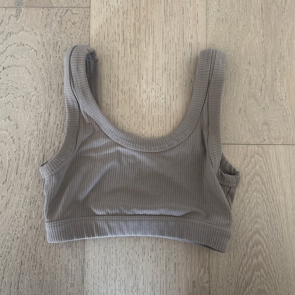 ALO Yoga Tops - Alo Yoga Wellness Bra in Brown